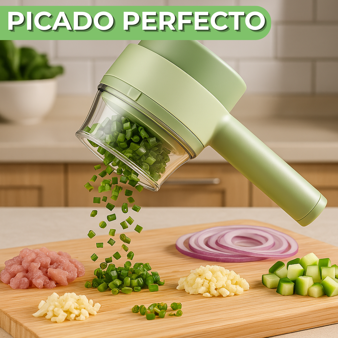 CortaMax™ | Picador eléctrico 4 en 1